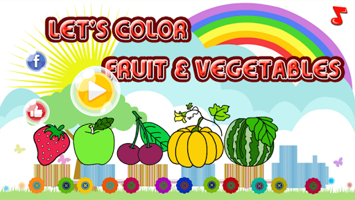 Learn Fruits by Painting Game