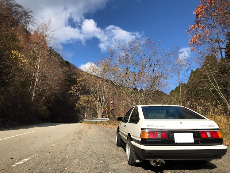 カローラレビンのドライブ・紅葉狩り・鈴蘭高原・AE86に関するカスタム事例の投稿画像2枚目