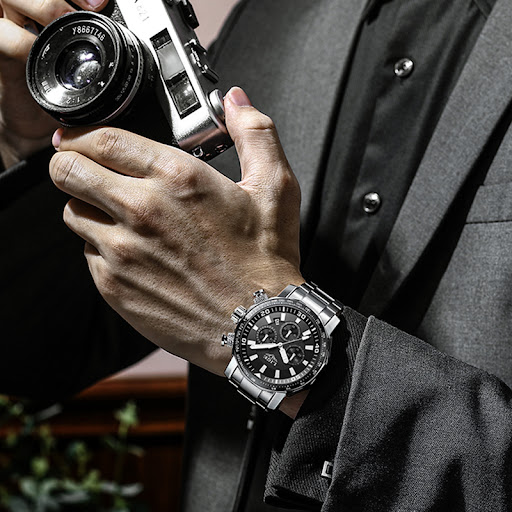 Title 4, Fashion Trend Waterproof Multi-function Watch S...