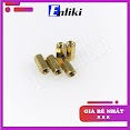 Cọc Đồng M3 Cao 10Mm 2 Đầu Cái - Cái