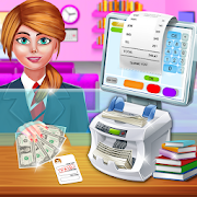 High School Girls ATM Machine Sim - Cashier Games 1.6 Icon