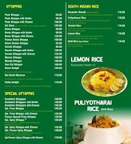 Dosa Plaza menu 4