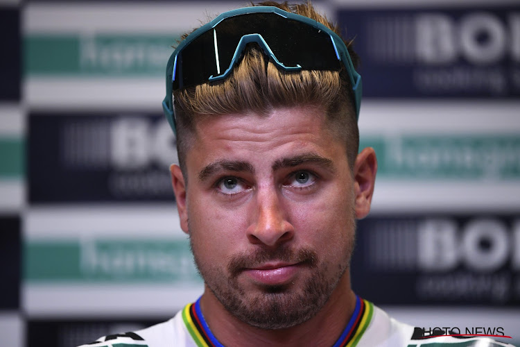 Peter Sagan op zijn ... 'Sagans': "Ik wist niet dat jullie ook goed weer hadden in België"