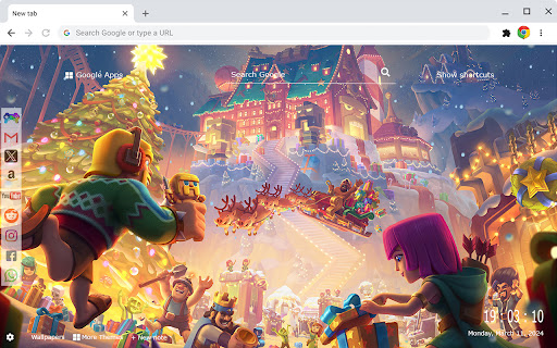 Clash of Clans Wallpapers New Tab Extension