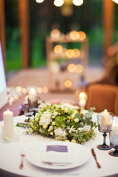 Fotógrafo de bodas Oksana Nazarchuk (aprilante). Foto del 24 de septiembre 2014