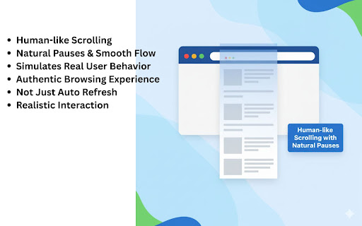 Auto Refresh Extension - Human-like Scrolling & Auto Reload screenshot 3