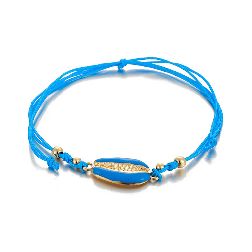 Title 5, Bohemian Style Rope Braided Rice Bead Round She...