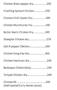 Szechuan Wok N Grill menu 1