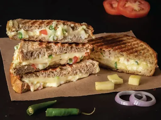 Cheesy Vegetable Grilled Sandwich