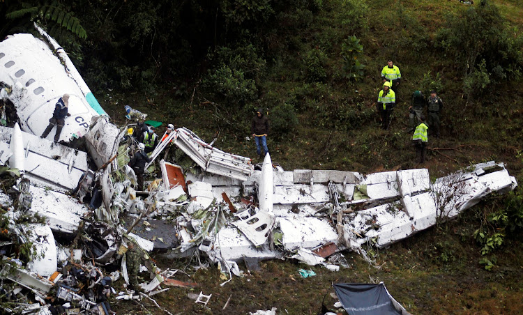 Brazilian soccer team's plane crashes in Colombia; 75 dead