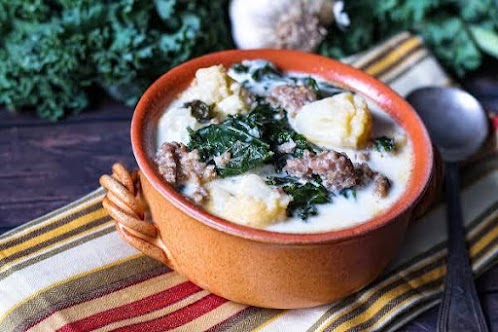 1 Pot Tuscany Soup A’la Me Keto Style