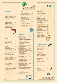 Taruveda Bistro menu 3