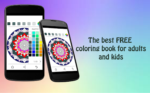 Android application Mandala Coloring Book screenshort