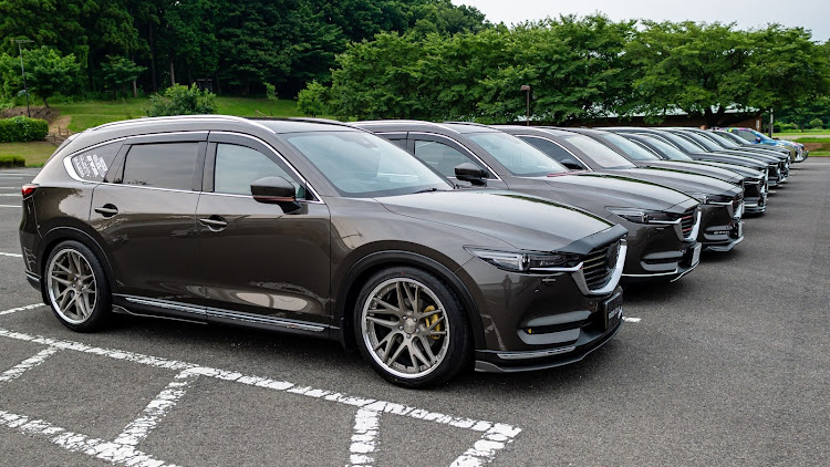 CX-8の100周年特別記念車・ろまんちっく村・道の駅うつのみやろまんちっく村・道の駅・オフ会に関するカスタム事例の投稿画像8枚目