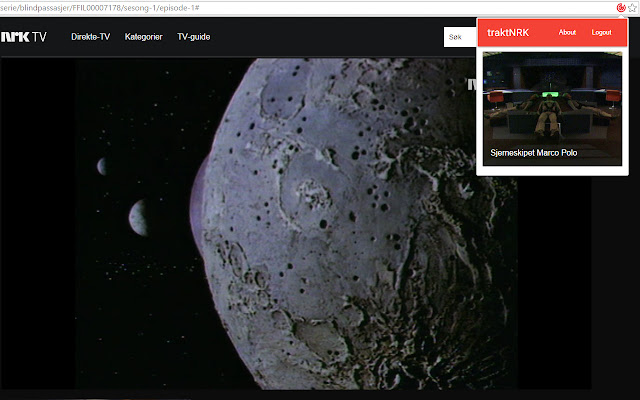TraktNRK - NRK and Trakt.tv together