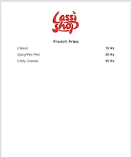 Lassi Shop menu 2