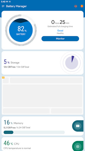 Screenshot Battery Manager