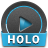 NRG Player Holo Skin mobile app icon