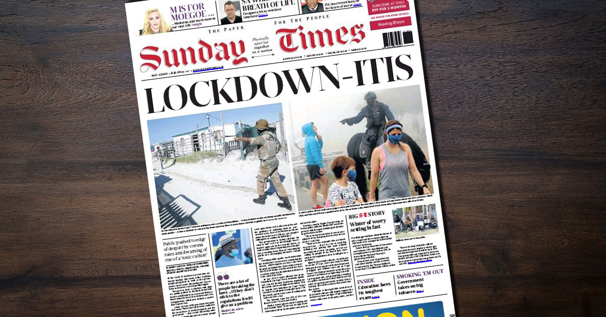 Sunday Times Increases Circulation Quarter On Quarter While Online Readership Soars