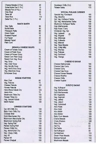 Vrindavan menu 4