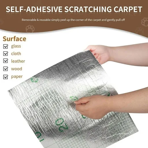 Anti Cat Scratch Sofa Cat Crawling Mat Grinding Climbing Frame Sofa Protection Self-adhesive Carpet Cats Scratch Board C