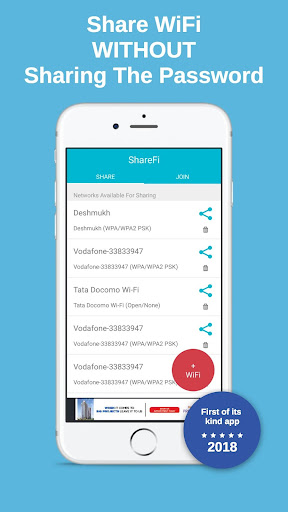 ShareFi - Secure & Easy WiFi Sharing