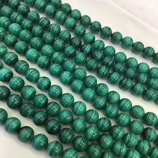 Title 3, Malachite Loose Beads Natural Semi-finished Lon...