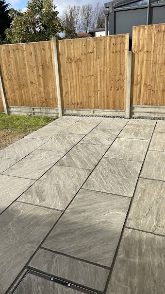 Kandla Grey Sandstone paving album cover