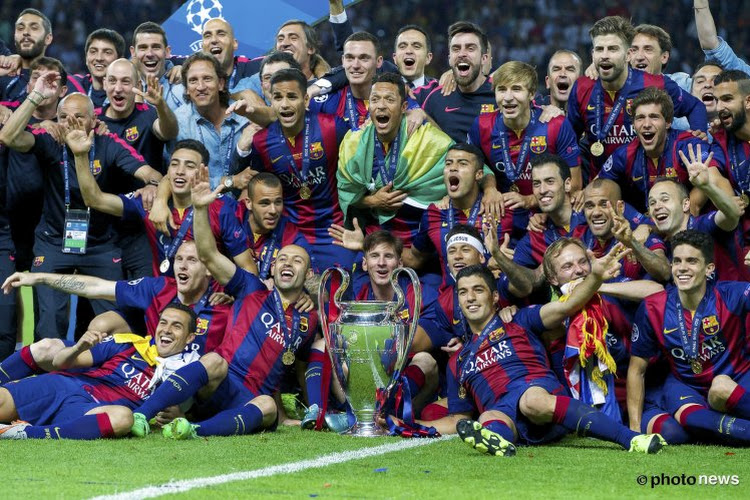 Barça vierde de treble op indrukwekkende wijze