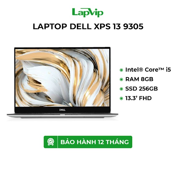 Laptop Dell Xps 13 9305 I5 - 1135G7 | 8Gb | 256Gb | 13.3' Fhd - Bảo Hành Chính Hãng 12 Tháng