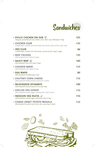 Saucer Cafe menu 5