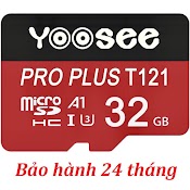 Thẻ Nhớ Yoosee 32Gb Tốc Độ Cao, Bảo Hàng 24 Tháng - Thẻ Đỏ