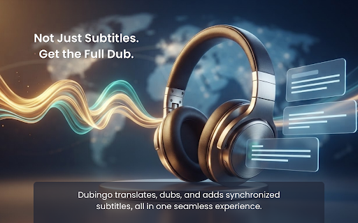 Dubingo — Real-Time AI Video & Audio Dubbing screenshot 4
