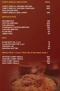 Shane's Cloud Kitchen menu 1