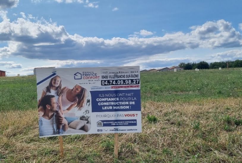  Vente Terrain à bâtir - 700m² à Montanay (69250) 