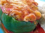 Stuffed Green Peppers I was pinched from <a href="http://allrecipes.com/Recipe/Stuffed-Green-Peppers-I/Detail.aspx" target="_blank">allrecipes.com.</a>