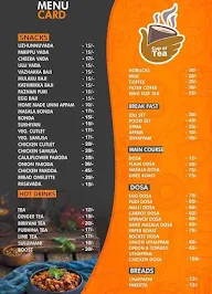 Cup Of Tea menu 2