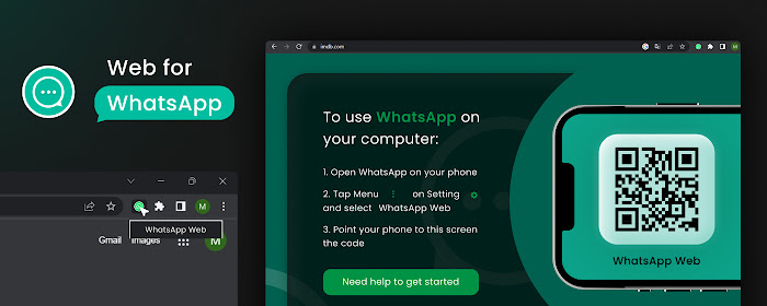 Desktop App for WhatsApp Web marquee promo image