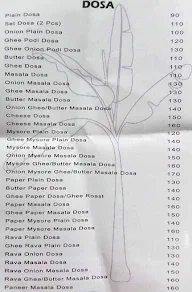 The Food Dudes South Indian Food menu 1