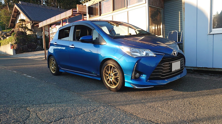 ヴィッツのディクセル SD・ディクセル ES・慣らし運転中・ブレーキアタリ付けに関するカスタム事例の投稿画像1枚目