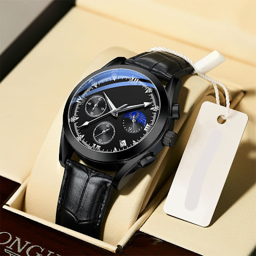 Title 8, Waterproof Luminous Automatic Mens Watch, Stud...