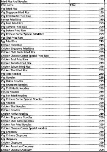 The Curry Grill - Tcg menu 