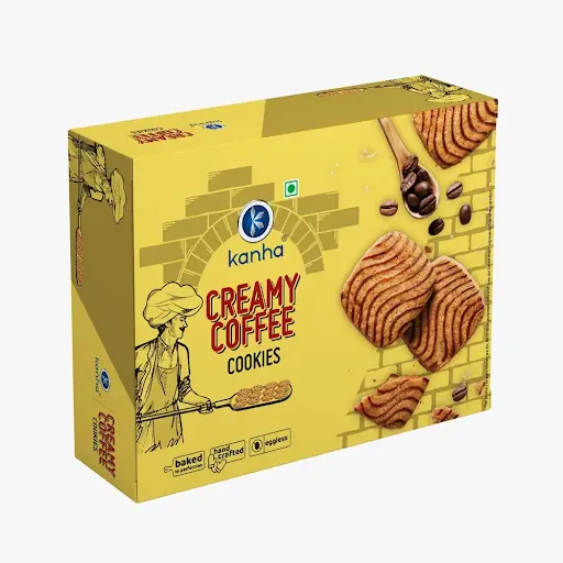 Pkt Creamy Coffee Cookies 450 Grm