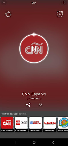 Screenshot Radio CNN En Español Online