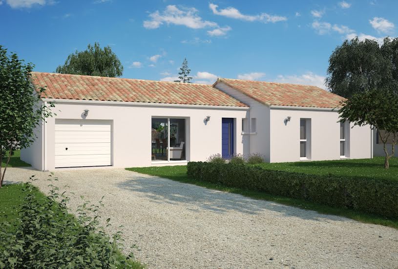  Vente Terrain + Maison - Terrain : 416m² - Maison : 105m² à Commequiers (85220) 