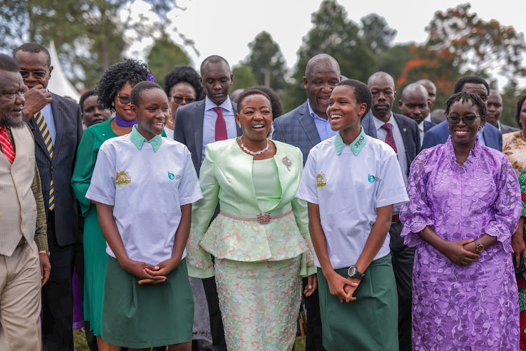 Mama Rachel Ruto in Kericho to celebrate the International Day of the Girl Child on October 11, 2023