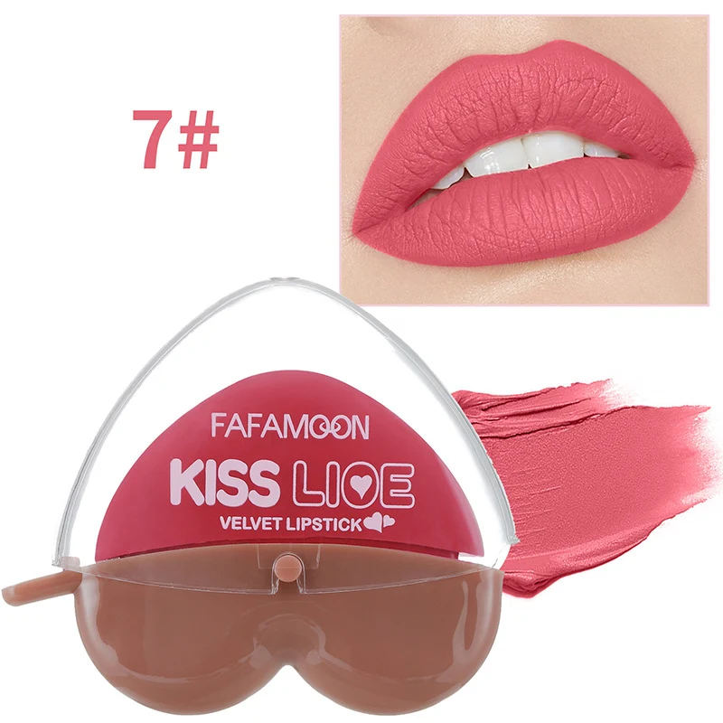 Love Lazy Lipstick Lip Balm Matte Labial mate hidratante para labios. Color duradero, aplicación fácil, para un look casual y elegante.