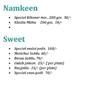 Pillewar Food Corner menu 2