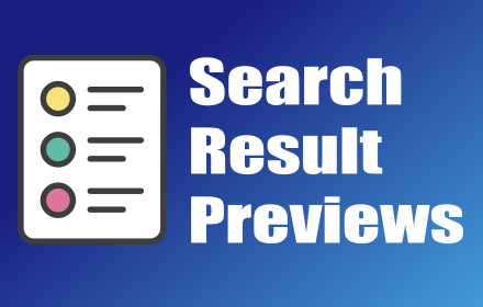 Search Result Previews small promo image