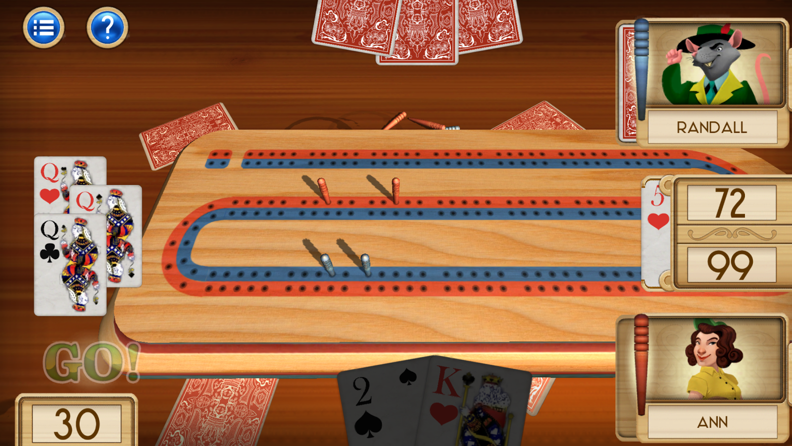 Go Free Games Cribbage Online